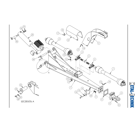 Części zamienne do Metal-Technik maszyna do zbierania kamieni DZIK-4000